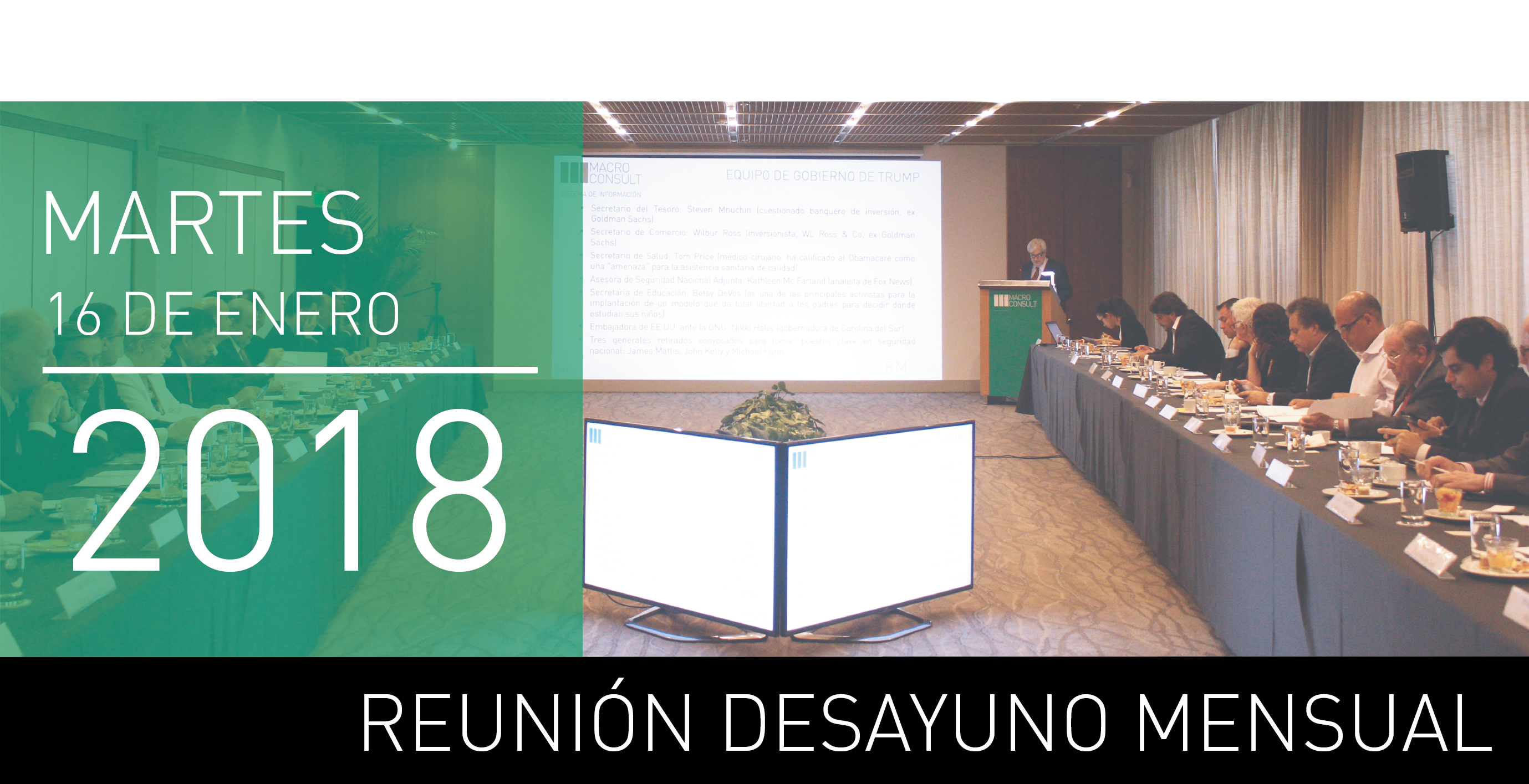 Reunión Desayuno Mensual – Diciembre 2017